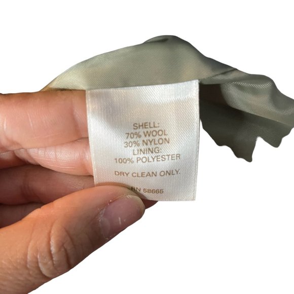 Halogen Skirt and Blazer Suit Womens Small Preppy Academia Minimalist Career - Picture 11 of 11